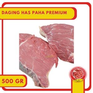 Daging Segar Has Paha Sapi Premium Tanpa Lemak | Rendang / Dendeng / Semur - 500 Gr